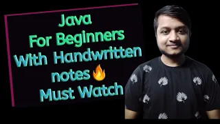Java For beginners With Notes Java tutorial in Hindi Java by PythonEpoint