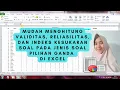 Download Lagu Mudah Menghitung Validitas, Reliabilitas, dan Indeks Kesukaran Soal pada Jenis Soal PG di Excel