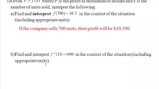 Interpreting Inverse Notation in a Context QR8 3