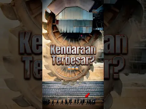 Mesin Terbesar di Dunia yang Tidak Pernah Tidur😱#shorts