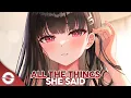 Download Lagu Nightcore - All The Things She Said (Lyrics)