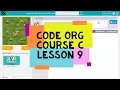 Code org Course C Lesson 9 Harvesting Crops with Loops - Code org Lesson 9 Answers