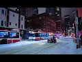 Lagu 🇨🇦 Canada Walking Tour - Toronto Snow Storm Night Walk | 4K HDR