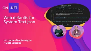 Web defaults for System Text Json