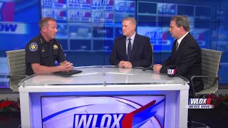 Harrison Co Sheriff Matt Haley talks Ayden s law recent scams meth bust