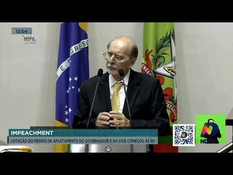 Impeachment: votação do pedido de afastamento do governador e da vice começou às 9h