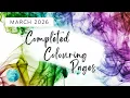COMPLETED COLOURING PAGES March 2026
