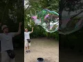 This guy created world s largest bubble