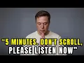 Lagu Chosen Ones: ‼️ The 5-Minute Window Is Closing. Your Entire Future Is Being Decided. | Elon Musk