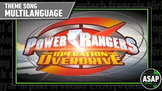 Download Power Rangers: Operation Overdrive Theme Song | Multilanguage (Requested) MP3