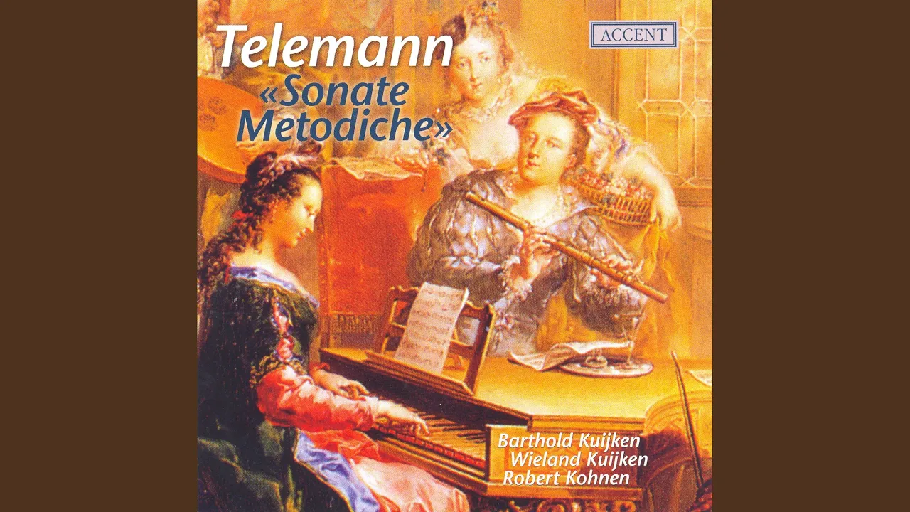 Continuation des sonates méthodiques: Sonata No. 4 in B-Flat Major, TWV 41:B5: III. Dolce