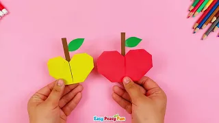 Origami Apple Folding Instructions