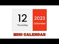 How to Create a Calendar in HTML CSS and JavaScript