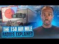 The 150 Air Mile Radius Explained For Truckers FMCSA Short Haul Exemption