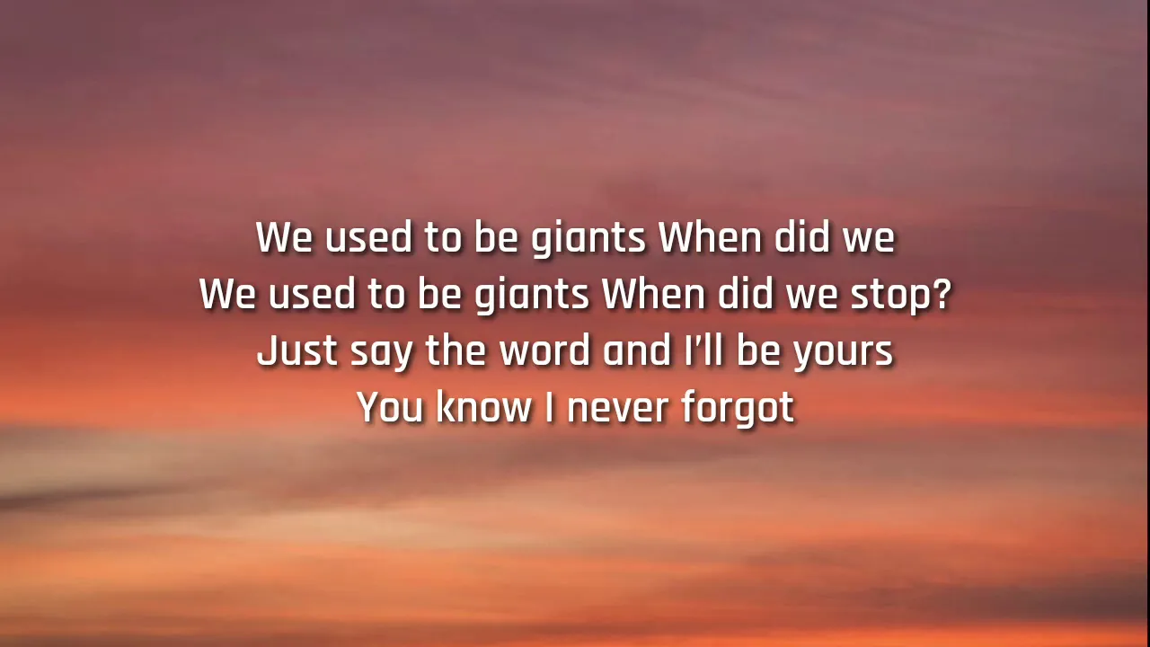 Dermot kennedy -Giants(Lyrics)#strangerzmusic