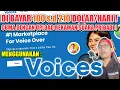 Download Lagu CARA MENGHASILKAN UANG DARI INTERNET CUMA DENGAN UPLOAD VOICE OVER REKAMAN SUARA MENGGUNAKAN VOICES