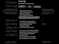 Download Lagu LIRIK LAGU DADI SIJI, MIQBAL GA FEAT SISKA AMANDA