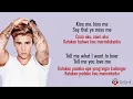 Love Me - Justin Bieber (Lirik Lagu Terjemahan) ~ Love me, love me, say that you love me