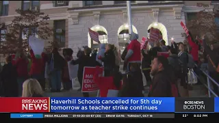 School cancelled in Haverhill for 5th straight day due to teacher strike