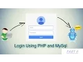 Create a Login-Signup Form with User Sessions using HTML PHP and MySQL PART II