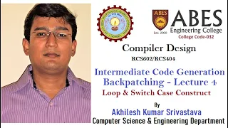 Intermediate code generation - Backpatching Lecture 4
