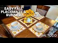 Download Lagu Easy Fall Placemats \u0026 Runner