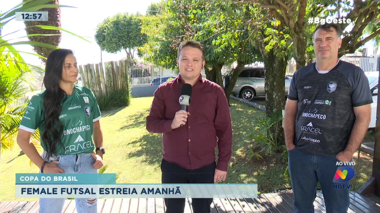 Female Futsal estreia amanhã na Copa do Brasil