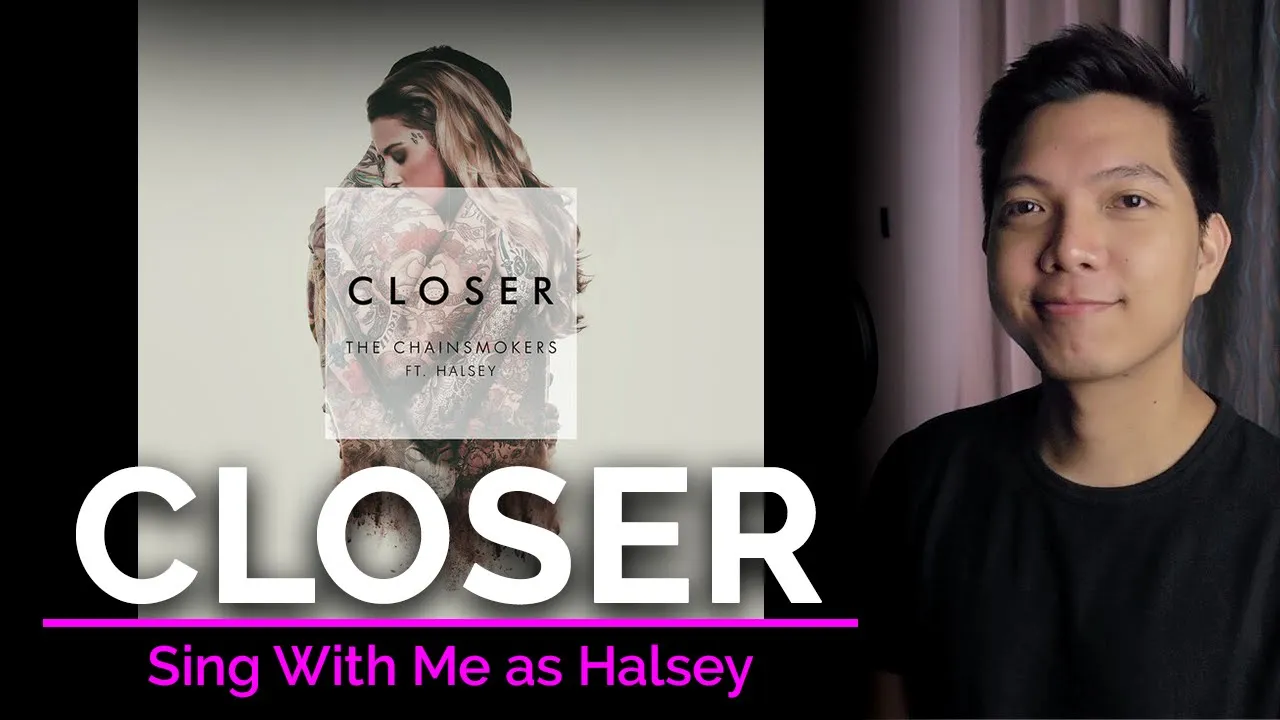 Closer (Male Part Only - Karaoke) - The Chainsmokers ft. Halsey