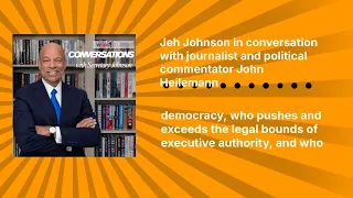 Interview Journalist and political commentator John Heilemann WBGO
