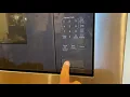 How to fix GE Profile microwave door stuck on close part 1