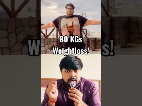 80 KGs Weight Loss Journey 😱 | Fat To Fit Transformation | Akshay Kakkar #shorts #weightloss #gym