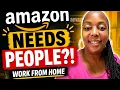 Amazon Needs People Work From Home Jobs Hiring Now