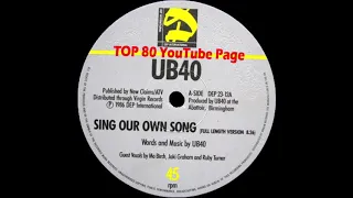 Download UB40 - Sing Our Own Song (Full Length Version) MP3