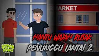 misteri hantu muka hancur mati bunuh diri komedi horor irpan dan irma