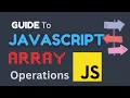 The Definitive Guide to JavaScript array operations in HINDI PART-1