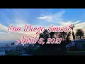 San Diego Sunset Time Lapse April 8 2021