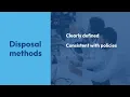 Annex A 8 3 2 Disposal of media - Checklist of 27001