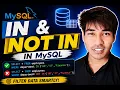 MySQL IN NOT IN Explained Filter Multiple Values Easily