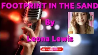 Download Footprint in the Sand -  Leona Lewis | Audio Cover w/Lyrics by Curly MP3