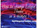 How to change Eclipse theme or Background color Eclipse Dark Theme Eclipse Dark Color