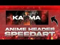 Anime Twitter Header Speedart Easiest Anime Header Slayer Dzns
