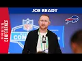 Joe Brady Talks With Media At The NFL Combine Buffalo Bills