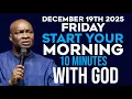 Lagu [FRIDAY 19TH DECEMBER, 2025] MORNING PRAYER | START YOUR DAY WITH PRAYER |APOSTLE JOSHUA SELMAN