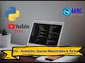 Live Belajar Bareng Bahasa Pemrograman Python Secara Interaktif Part 2