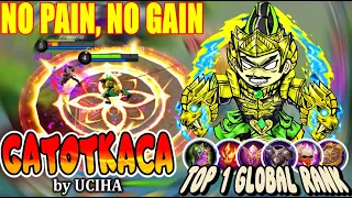 Download GATOTKACA NO DEATH! NO PAIN, NO GAIN GAMEPLAY by UCIHA. TOP 1 GLOBAL | Mobile Legends MP3