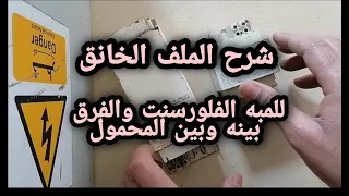 شرح الملف الخانق للمبه والفلورسينت والفرق بينه وبين المحمول الكهربي  شرح الملف الخانق للمبه والفلورسينت والفرق بينه وبين المحمول الكهربي