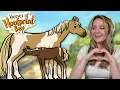 THIS NEW FREE HORSE GAME IS THE BEST - Horses of Hoofprint Bay Demo Pinehaven