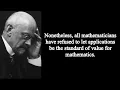 David Hilbert s 1930 Radio Address German English