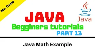 Java Math Example using NetBeans IDE Java Begginers Tutorials Part 13