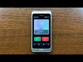 NOKIA E7 Cellular Outgoing \u0026 Incoming Calls with Nokia Tune Ringtone Sound (Nokia Belle Refresh)
